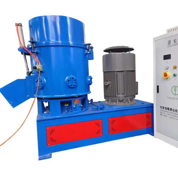 Film Agglomerator for Thermoplastic Recycling with 1000L Volume & 700KG/H Output