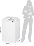 Intimus 100S P2 80 Grams 30 Sheets 100 liters 3.8mm Straight Cut Shredder