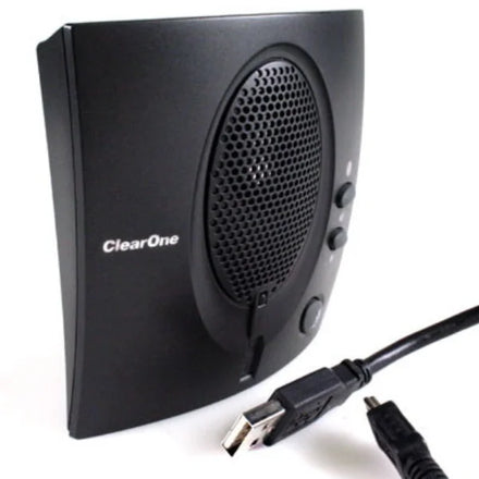 ClearOne 910-159-002 Chat 50 USB Plus Personal Speaker - (Product-USB cable-Universal Power Supply-Conference Cable)