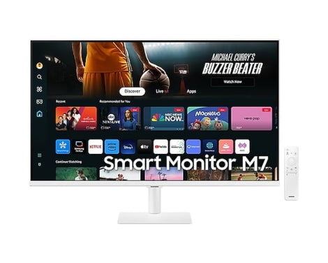 Samsung M7 M70D 4K UHD Smart Monitor 32" White