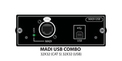 Soundcraft 32 Channel MADI+32CH USB Si Option Card for Stagebox and Record