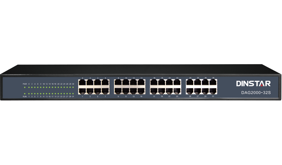 DAG2000-32S(GE) Analog VoIP Gateway