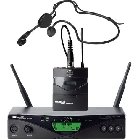 AKG WMS470 Sports Set Band1 50mW Professional Wireless Microphone System