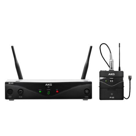 AKG WMS420 Presenter Set Band-U1 Professional Wireless Microphone System