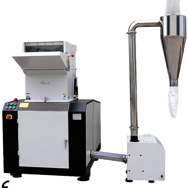 Sound-Proof Plastic Crusher with Silent Operation, Stainless Hopper & 1500KG/H Capacity