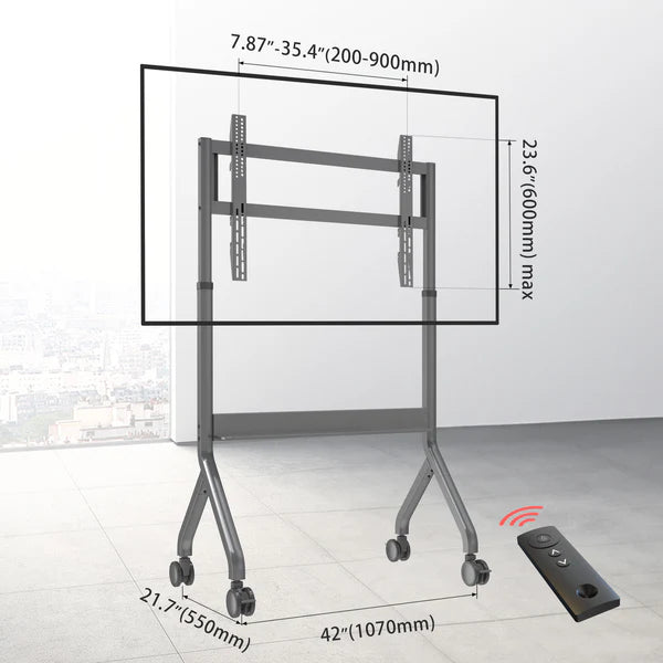 EQ TEX 75-90 Stand for Interactive Displays | Fits 75