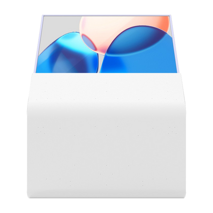 Specktron 55-inch transparent OLED landscape info kiosk with Full HD OLED panel