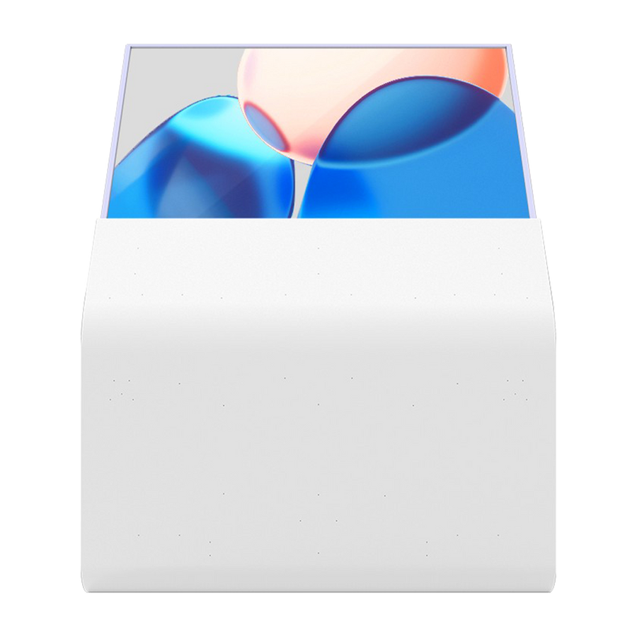Specktron 55-inch transparent OLED landscape info kiosk with Full HD OLED panel