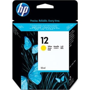 HP 12 Yellow Original Ink Cartridge C4806A