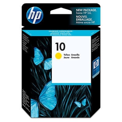 HP 10 Yellow Original Ink Cartridge C4842