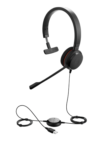 Jabra Evolve 20 MS Wired Headphone