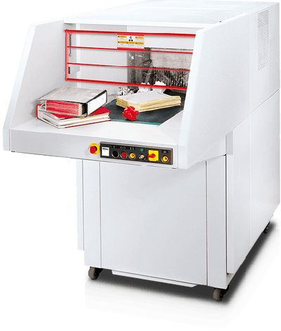IDEAL 5009- 2CC P2 600 Sheet Capacity 300 Litres 8 x 40-80 mm Cross Cut Shredder