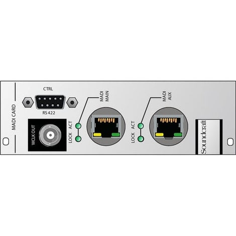 Soundcraft ViSB Cat5 MADI HD Card Packed Tested Spare