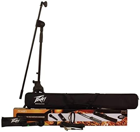 Peavey PV-MSP1-XLR-XLR Dynamic Cardioid Microphone With Accessories