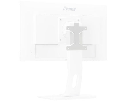 High quality bracket for mounting a Mini PC or Thin Client White - MD BRPCV03-W
