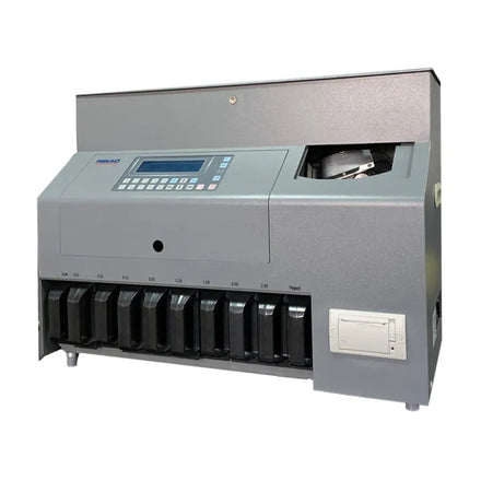 Super Quality Coin Counter and Sorter 9+1 Pockets CS-910S+ | Ribao CS-910S+ Professional Currency Sorter