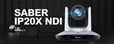 Angekis Saber IP20X NDI Camera â€“ 20X PTZ Video Conferencing Camera