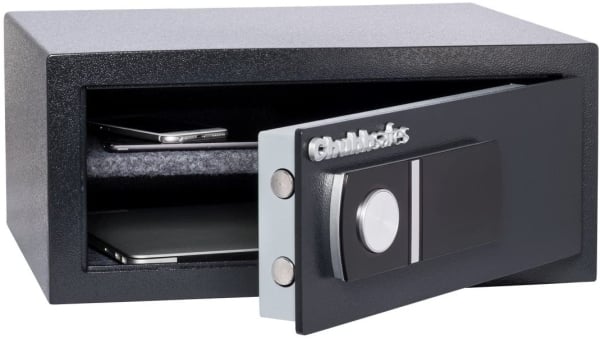 Chubbsafes Homestar Safe Laptop M-30 Electronic Lock with Anti-Tamper Alarm 1 Removable Shelf Burglary Resistant Security Safe