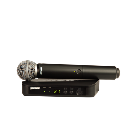 SHURE - BLX24UK/SM58X-K14 BLX24 Wireless Vocal System With SM58 Handheld