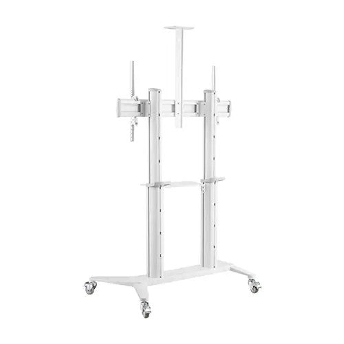 VSYS Ultra-Modern Large Screen Aluminum TV Cart
