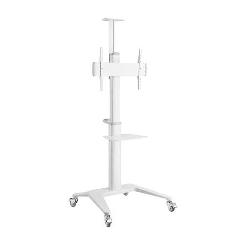 VSYS Ultra-Modern Aluminum TV Cart (Landscape/Portrait Orientation)