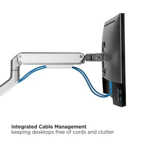 VSYS Single Monitor Economical Spring-Assisted Monitor Arm