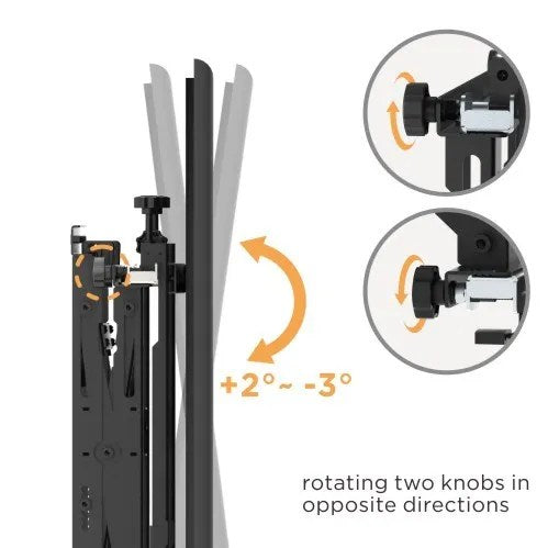 VSYS Optimal Full Service Video Wall Mount with Quick Release