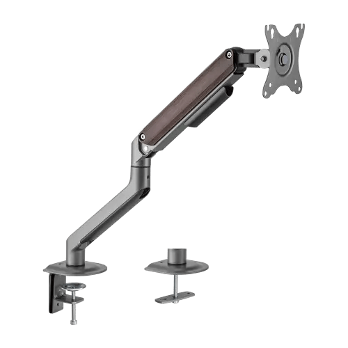 VSYS VMAE-C012 Spring-Assisted Single Monitor Arm for 17"–32" Monitors, 9 kg