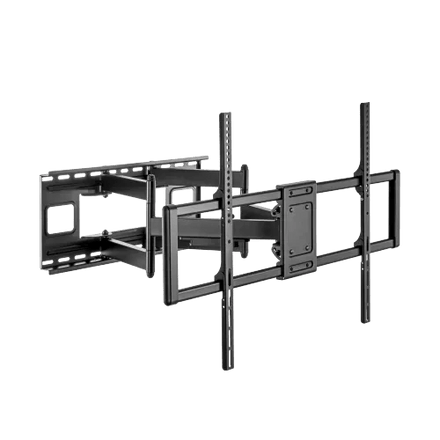 VSYS VS02D-696 Heavy-Duty Full-Motion TV Wall Mount for 60"–120" Displays, 120 kg