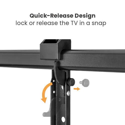 VSYS HEAVY-DUTY FULL-MOTION TV WALL MOUNT