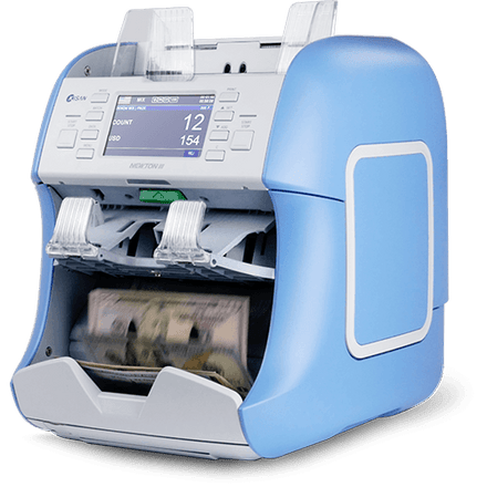 Heavy Duty 1+1 Pocket Value Counter Newton 3V | Kisan Premium Currency Counter