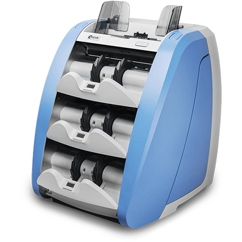 Kisan K3A 3-Pocket Fitness Sorter – Premium Currency Sorting Solution