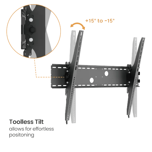 VSYS X-Large Heavy-duty Tilt TV Wall Mount