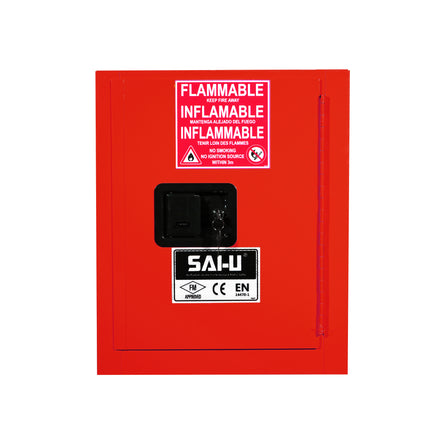 SAI-U Flammable Safety Cabinet SC0004R – Leak-Proof, Outdoor Dangerous Goods Storage, Emergency Equipment – SKU: SC0004R