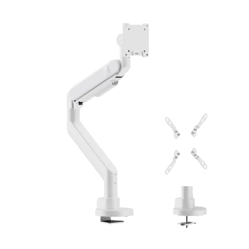 VSYS VMAD-C012 Gas-Spring Monitor Arm for 24"–57" Monitors, up to 27 kg