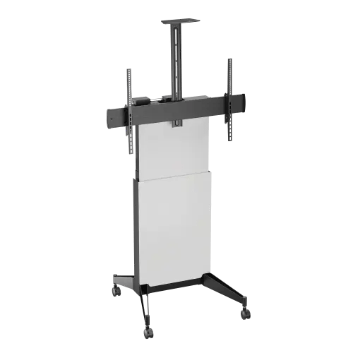VSYS VTLX18H-610TW Motorised Height-Adjustable TV Cart for 55"–100" Displays, 120 kg
