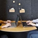 WorkBooth Two Smart Management, Soundproof Design, Eco-Friendly Materials, Transformer Table, Private Workspace Pod