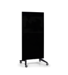 Legamaster 7-105200 90 x 175 cm Mobile Glassboard- Black