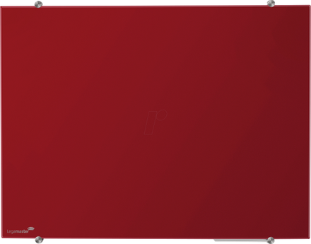 Legamaster 7-104763 100 x 150 cm Coloured Glassboard- Red