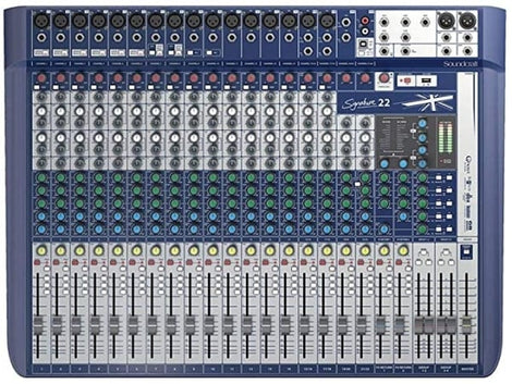 Soundcraft Signature 22 MTK 22-Input Multi Track Mixer with Effects