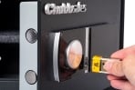 Chubbsafes Homestar Safe Laptop M-30 Electronic Lock with Anti-Tamper Alarm 1 Removable Shelf Burglary Resistant Security Safe
