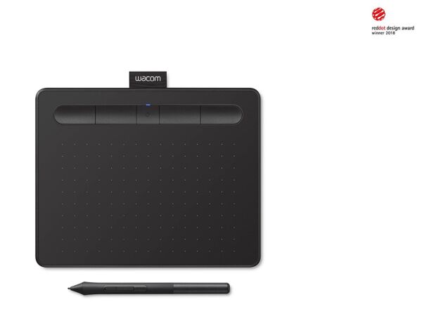 Wacom Intuos Small Pen Tablet with Bluetooth - Black W/CTL-4100WLK-N