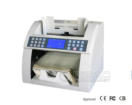 Ribao Professional Banknote Counter BC-2000V, High-Speed Currency Counter, SKU: BC-2000V
