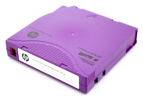 HP LTO-6 Ultrium 6.25TB MP RW Data Tape