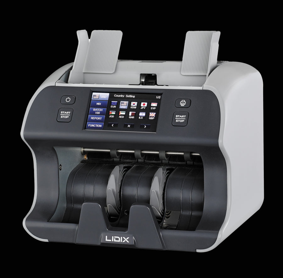 Lidix CL-2 Currency Counting Machine, High-Speed Bill Counter, SKU CL-2