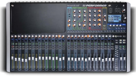 Soundcraft Si Performer 3 Digital 32 Channel Console Audio Mixer