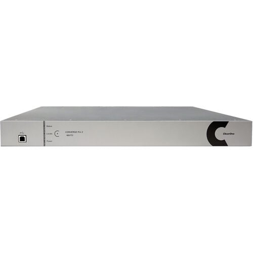 ClearOne 204-3200-009-D DSP Converge 2 Pro 12 Mic-line inputs AEC 8 Mic-Line Mixer