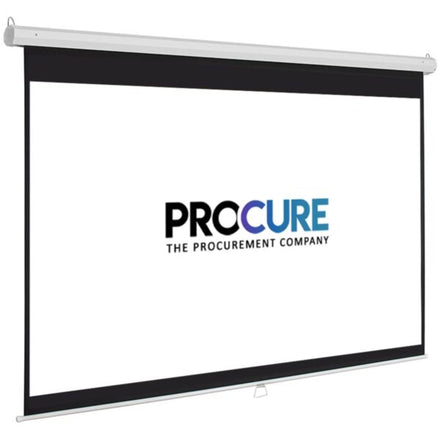 Buy iView 150cm x 150cm Manual Wall/Ceiling Screen - 1:1 Aspect - 80" Diagonal in Dubai, Sharjah, Abu Dhabi, Ajman, Al Ain, Ras Al Khaimah, Fujairah, Umm al Quwain, UAE