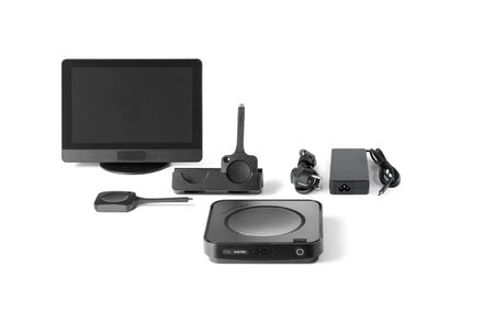 Barco ClickShare Hub Pro and Control Panel Kit dual-display wireless conferencing system
