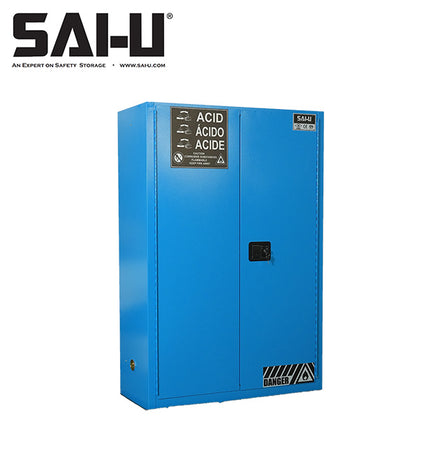 SAI-U Chemical Safety Cabinet SC0045B – Corrosive Liquids Storage, Leak-Proof, SKU SC0045B